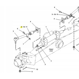 Rubber cover for the linkage joint cva cat