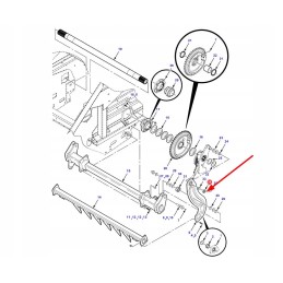 7774581 crown nut 1 1 8 12