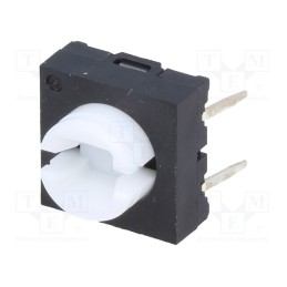 1 pcs x NKK SWITCHES - JB15KP - Microswitch TACT, SPST-NO, Pos: 2, 0.05A/24VDC, 10.8x10.8x6.5mm