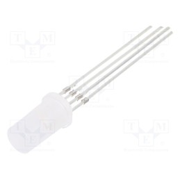 1 pcs x OPTOSUPPLY - OSTAMC5TE2A - LED, 5mm, RGB, 140°, Front: flat, 1.8÷2.6/2.8÷3.6/2.8÷3.6V, round