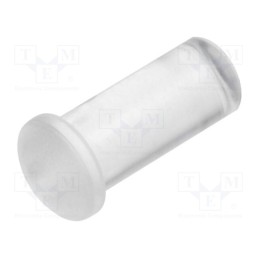 1 pcs x BIVAR - PLP5-2-350 - Fiber for LED, round, Ø5mm, Front: convex, straight