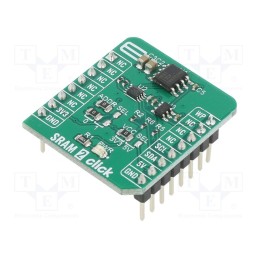 1 pcs x MIKROE - SRAM 2 CLICK - Click board, SRAM memory, I2C, HSFPAR003A, prototype board