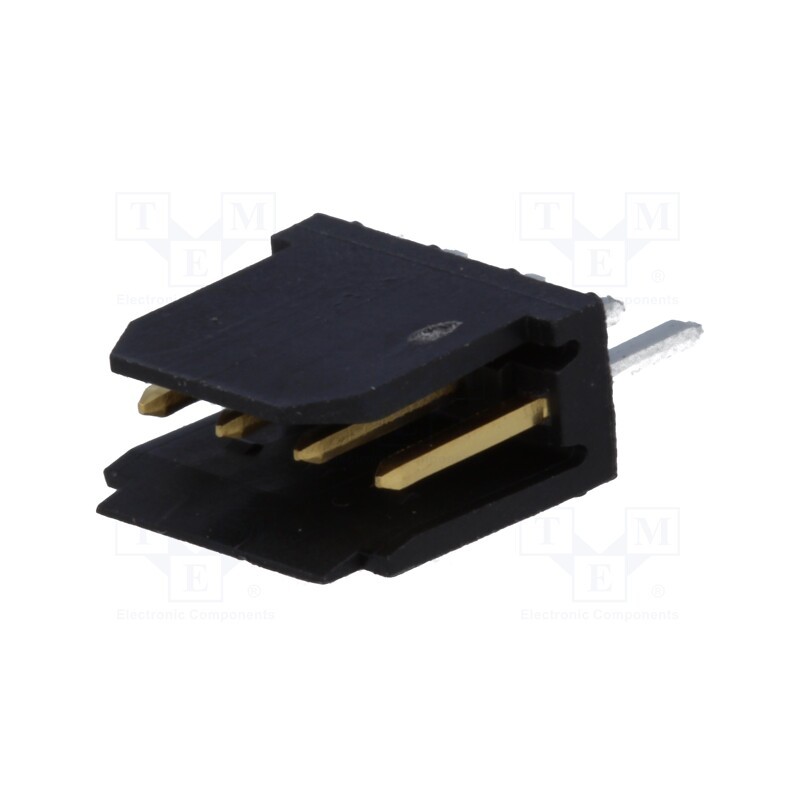 2 pcs x Amphenol Communications Solutions - 76384-304LF - Socket, wire-board, male, PIN: 4, 2.54mm, THT, Dubox®, 3A, Layout: 1x4