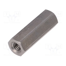 10 pcs x DREMEC - 149X30 - Screwed spacer sleeve, 30mm, Int.thread: M6, hexagonal