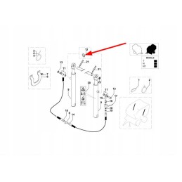 Kb3411700 gland 1 25mm