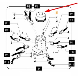 Kb8873262 distributor housing