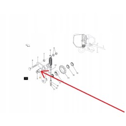 Kb8880534 chain tensioner bushing