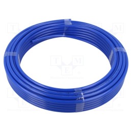 1 pcs x PNEUMAT-259.02SB-25 - Pneumatic tubing, max.6bar, L: 25m, polyetylene, Economy, blue