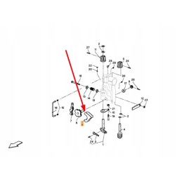 Vggp31v adjustment knob plate