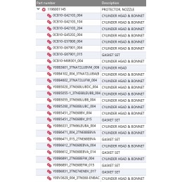 Yanmar thermal injection washer 11960011450