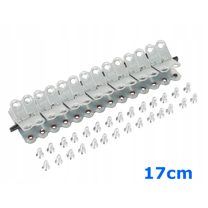 Clip for round baler belt connector ms25 17cm 170mm