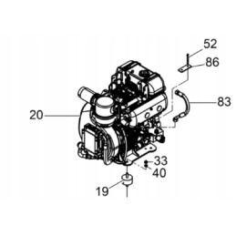 Wacker dpu100 70 engine shock absorber 0201047