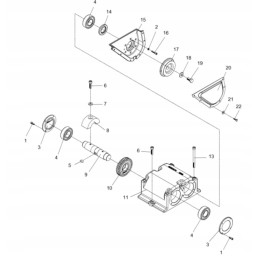 Wacker dpu bpu vibration screw m10x35 0049125