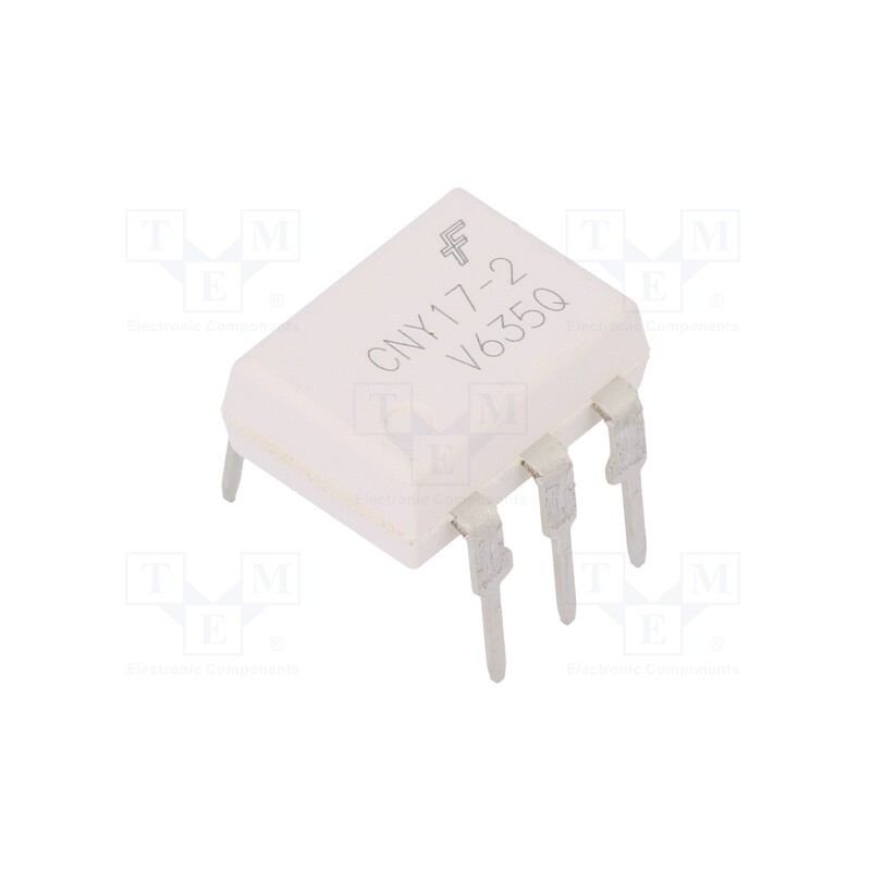 1 pcs x ONSEMI - CNY172VM - Optocoupler, THT, Ch: 1, OUT: transistor, Uinsul: 4.17kV, Uce: 100V