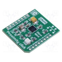 1 pcs x MIKROE - PROXIMITY CLICK - Click board, proximity sensor, I2C, VCNL4010, prototype board