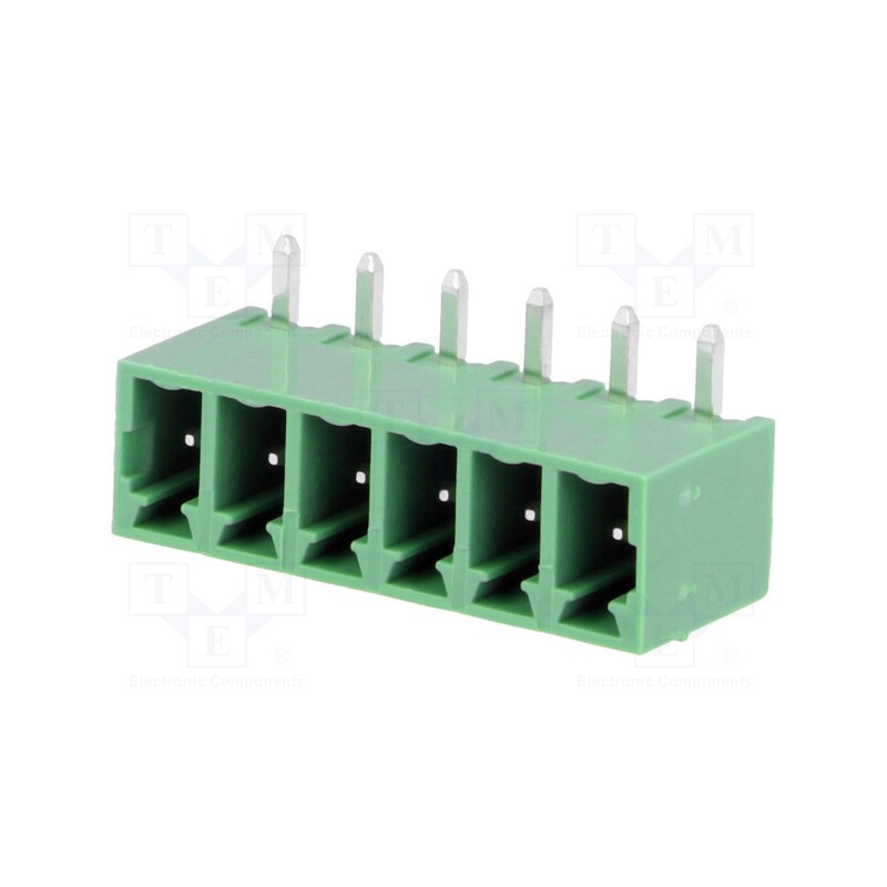 2 pcs x DEGSON ELECTRONICS - 15EDGRC-3.81-06P-14-00A(H) - Pluggable terminal block, 3.81mm, ways: 6, angled 90°, socket