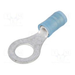 2 pcs x TE Connectivity - 320563 - Tip: ring, M6, Ø: 6.35mm, 1.25÷2mm2, crimped, for cable, insulated