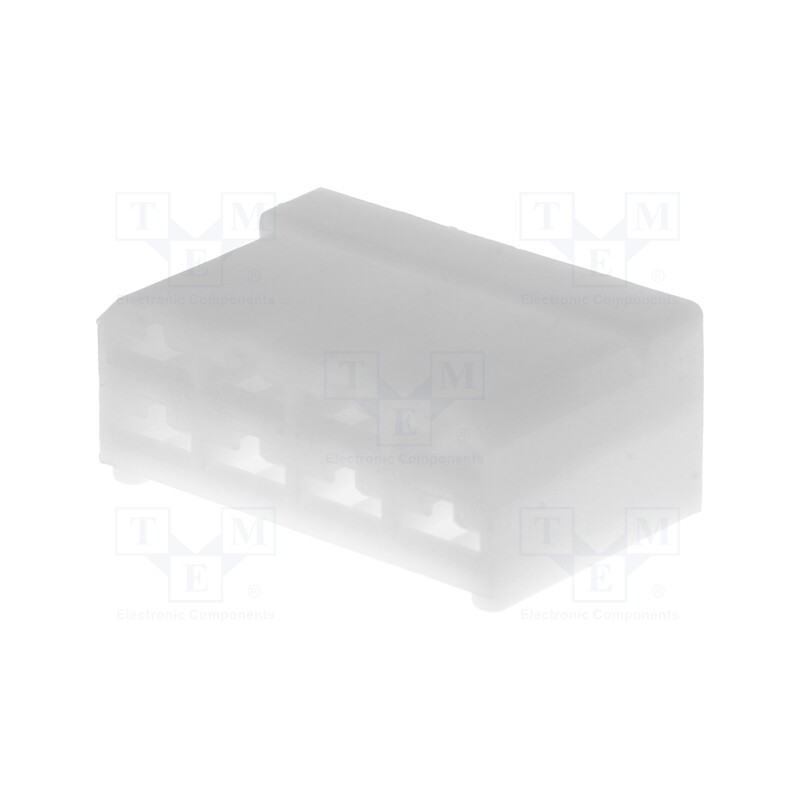 2 pcs x TE Connectivity - 163007 - Terminals cover, female, ways: 8, natural, FASTIN-FASTON