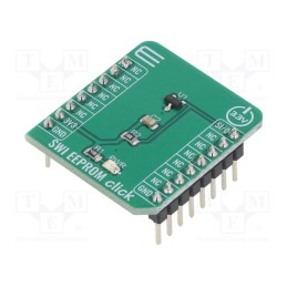 1 pcs x MIKROE - SWI EEPROM CLICK - Click board, EEPROM memory, SWI, AT21CS01, prototype board