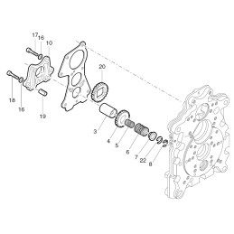 Hatz series 1d speed regulator spring 05201400