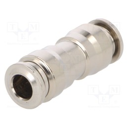 1 pcs x AIGNEP-57040 6 - Push-in fitting, straight,inline splice, -0.99÷20bar, -20÷80°C