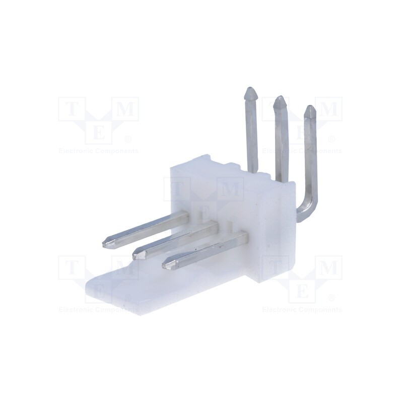 2 pcs x MOLEX - 22057038 - Socket, wire-board, male, KK 254, 2.54mm, PIN: 3, snapped-in, THT, 4A