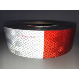 Reflective tape with honeycomb patterns
