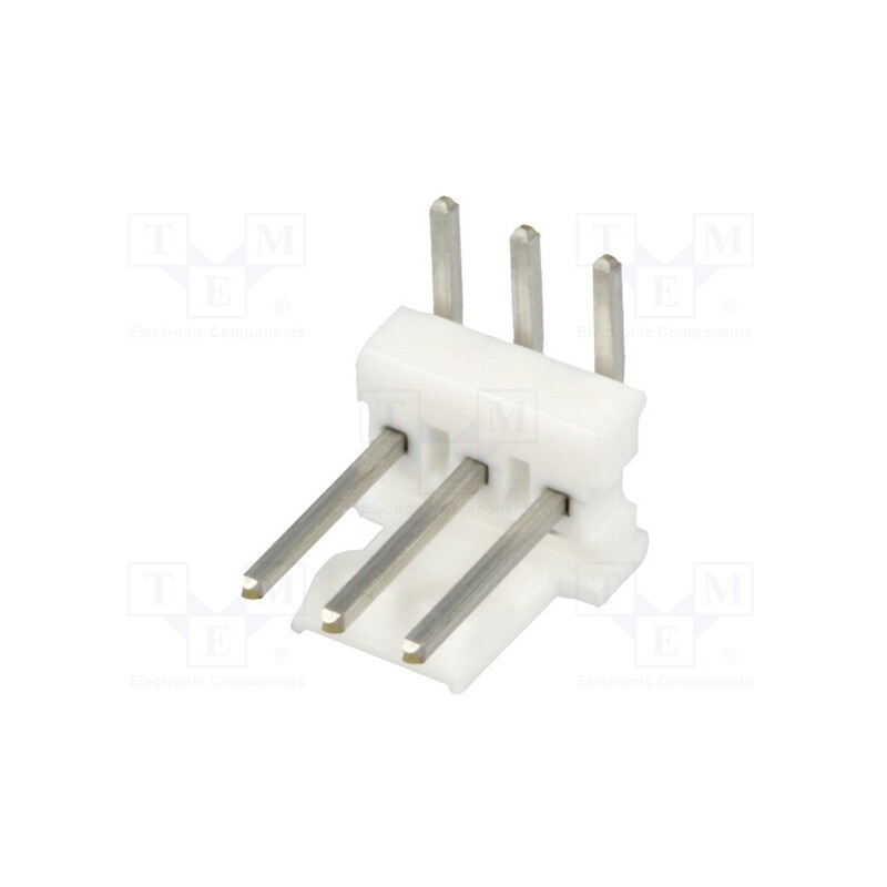 2 pcs x TE Connectivity - 640457-3 - Socket, wire-board, male, MTA-100, 2.54mm, PIN: 3, THT, tinned