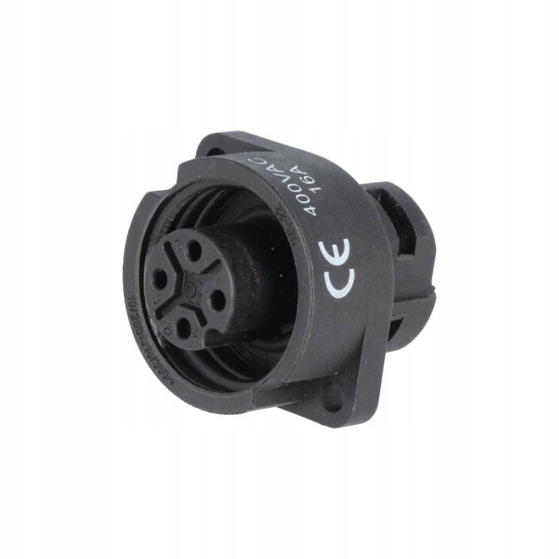 Female socket 4pin 3 pe 16a 400v