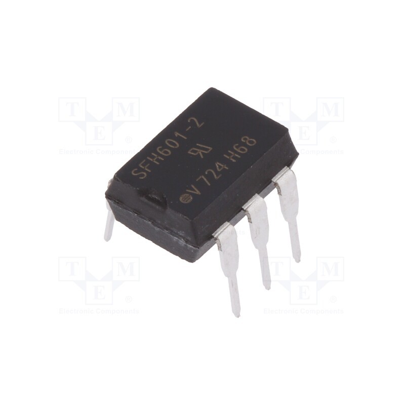 1 pcs x VISHAY - SFH601-2 - Optocoupler, SMD, Ch: 1, OUT: transistor, Uinsul: 5.3kV, Uce: 100V