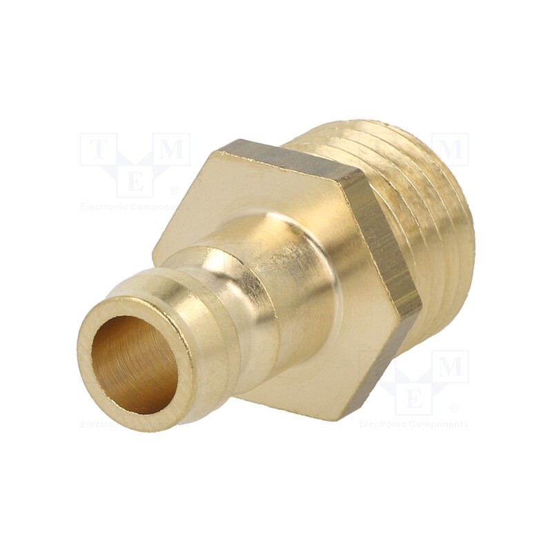 2 pcs x PNEUMAT-ESHM 1415 NA - Quick connection coupling, max.15bar, Thread: M14x1,5, -20÷200°C