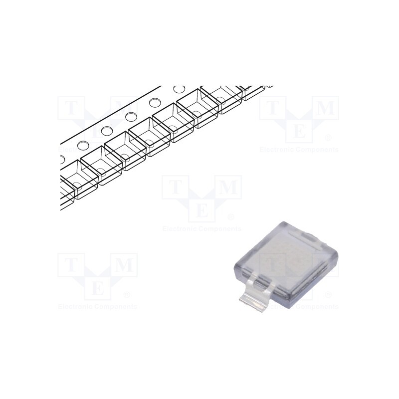 1 pcs x EVERLIGHT - PD70-01C/TR10 - PIN photodiode, SMD, 940nm, 5nA, rectangular, flat, transparent