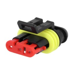 Superseal 1 5 pin 3 female connector housing
