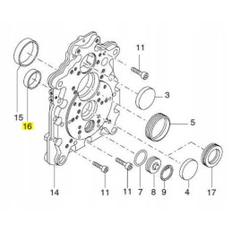 Hatz adjuster bushing hatz 04023211