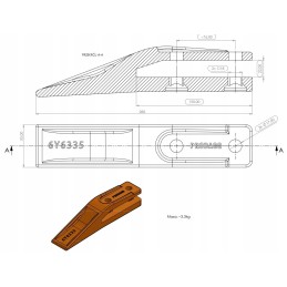 Cat 6y 6335 6y6335 spoons