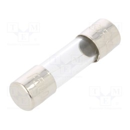 5 pcs x OPTIFUSE - FSD-500MA - Fuse: fuse, quick blow, 500mA, 250VAC, glass, 5x20mm, brass, bulk