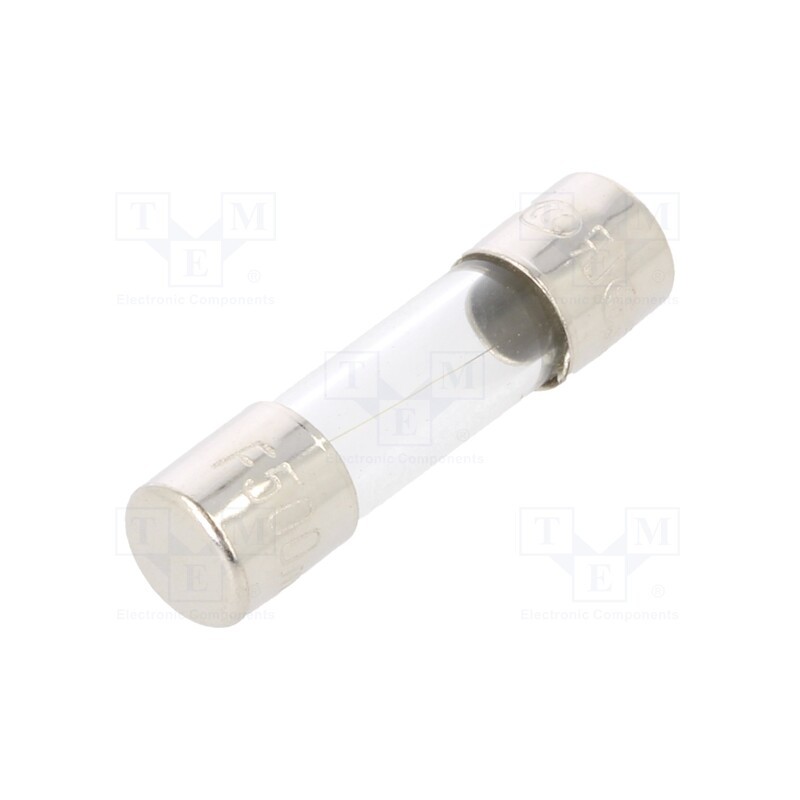 5 pcs x OPTIFUSE - FSD-500MA - Fuse: fuse, quick blow, 500mA, 250VAC, glass, 5x20mm, brass, bulk