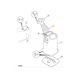 Jack cover bellows jcb 3cx 4cx 332 f1130