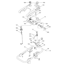 Wacker BS tampers, tap seal 5100032258