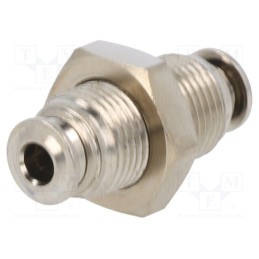 1 pcs x AIGNEP-57050 4 - Push-in fitting, bulkhead,straight,inline splice, -0.99÷20bar