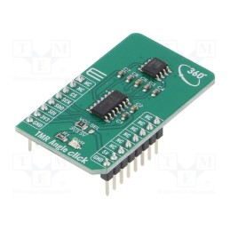 1 pcs x MIKROE - TMR ANGLE CLICK - Click board, tilt sensor, SPI, MCP3204,TLE5501, prototype board