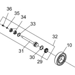 Wacker dpu bpu o ring vibration piston 2006991