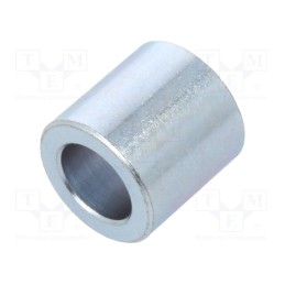 10 pcs x DREMEC - 3210/6,2X10 - Spacer sleeve, 10mm, cylindrical, steel, zinc, Out.diam: 10mm