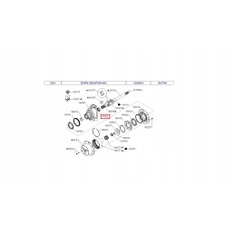 Final drive seal 070034 merlo 60 75 17 18 5