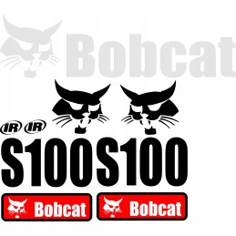 Sticker stickers bobcat s70 s100 s130 s150 s175