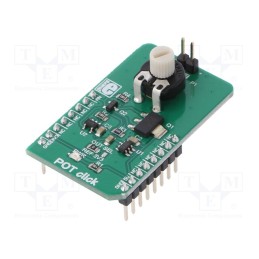 1 pcs x MIKROE - POT CLICK - Click board, linear rotary potentiometer, analog, 3.3VDC,5VDC
