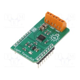 1 pcs x MIKROE - LIGHT TEMP CLICK - Click board, lighting sensor,proximity sensor, I2C, APDS-9930