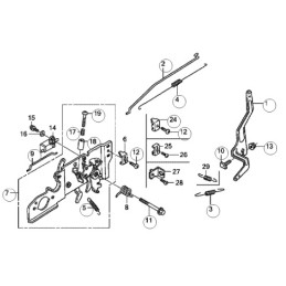 Honda gcv160 gcv190 regul spring 16561 zm0 870
