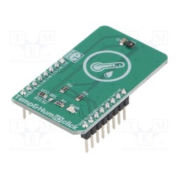 1 pcs x MIKROE - TEMP&HUM 10 CLICK - Click board, humidity/temperature sensor, I2C, BPS230