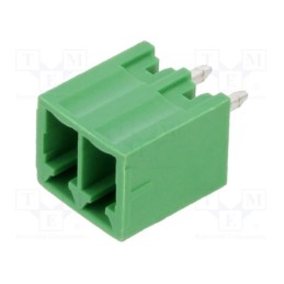 2 pcs x AMPHENOL ANYTEK - OQ0212500000G - Pluggable terminal block, 3.5mm, ways: 2, straight, socket, male